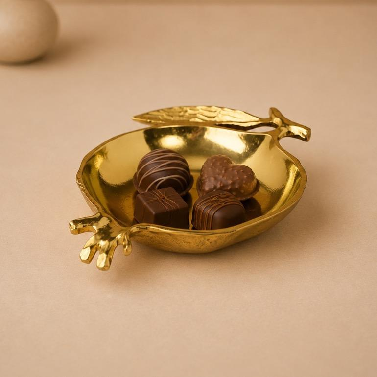 Anaar Pomegranate-Shaped Bowl, handcrafted metal craft