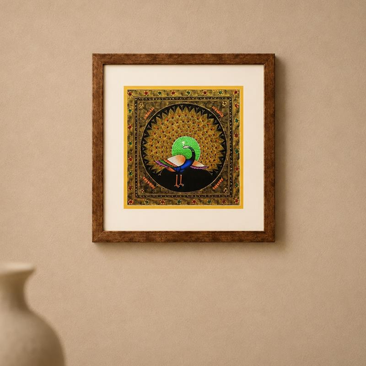 Bani Thani Framed Rajasthani Miniature Art, handcrafted Miniature art