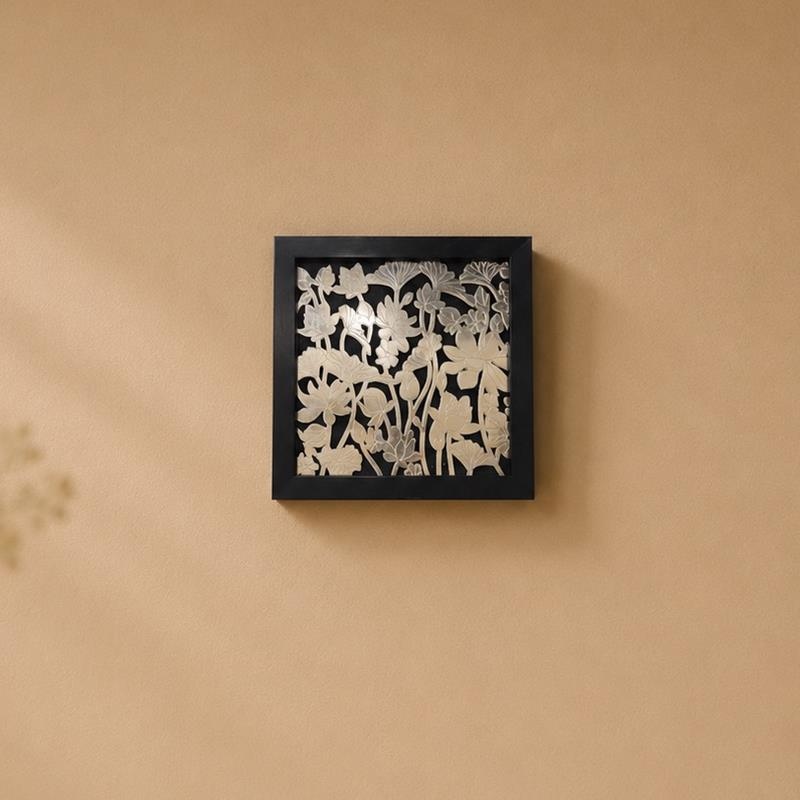 Chhaya Metal Cut Work Silhouette Frame, handcrafted Metal Craft (Moradabad)