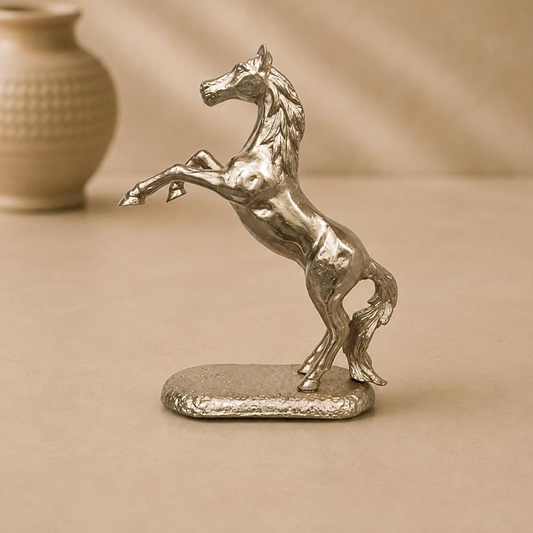 Rearing Horse Metal Sculpture, handcrafted Metal Craft