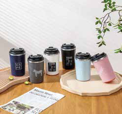 Suction Coffee Tumbler 350 ml corporate gift - Meru Trophy Bangalore