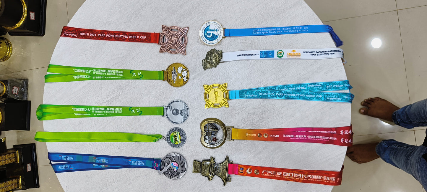 Custom Finisher Medal Athletic Medals - Custom Medals for Cricket Tournaments