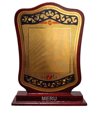 Elegant Wooden Memento Award - Custom Wooden Trophies 724