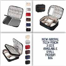 Tech Organiser Pouch New Style corporate gift - Meru Trophy Bangalore