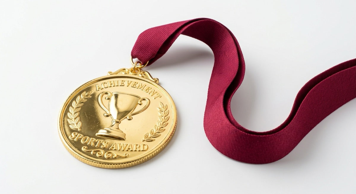 New Cup Medal - 3/4 angle
