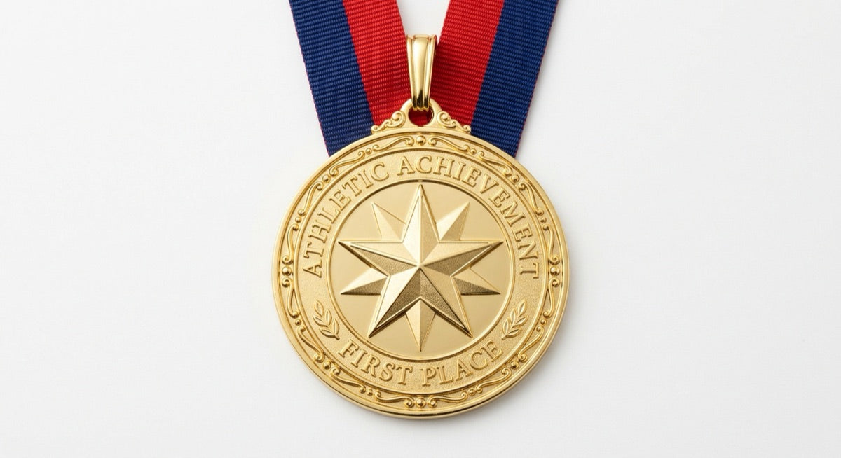 10 Star Medal - detail view