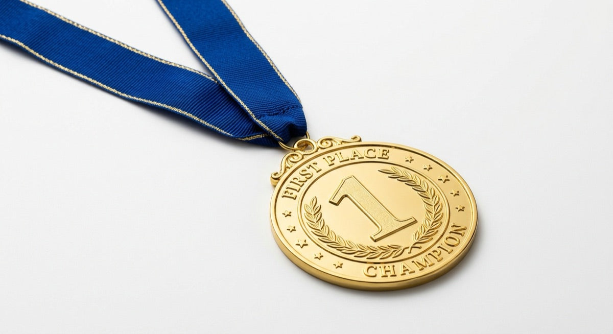 New 1st Place Medal - detail view