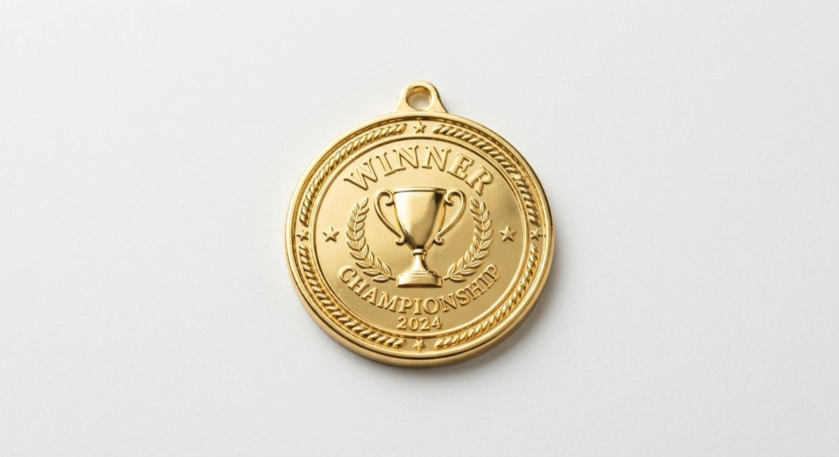 New Cup Medal Small - detail view