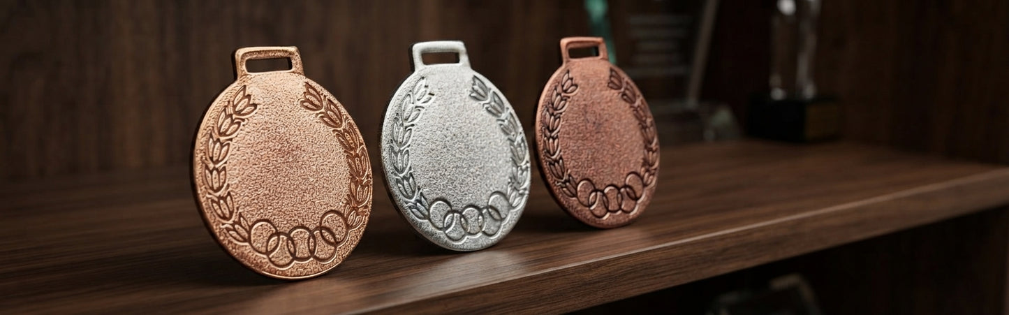 Olympic Style Achievement Medals Olympic-Medal-20-Rs-1 alternate view - Meru Trophy