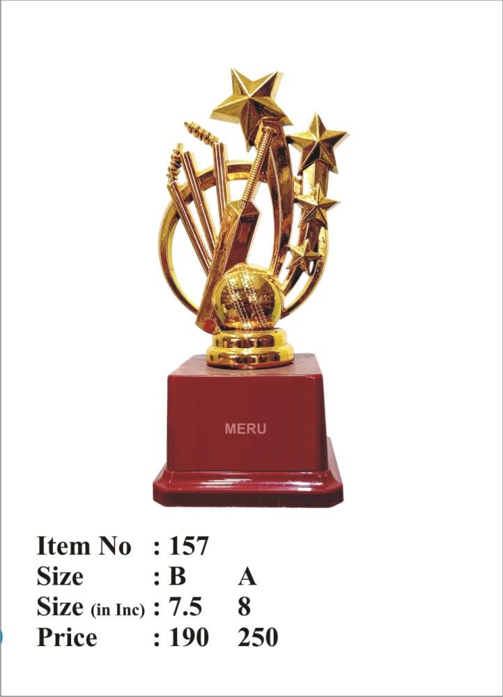 Golden Cricket Trophy - Fiber Trophy Design 157.jpg