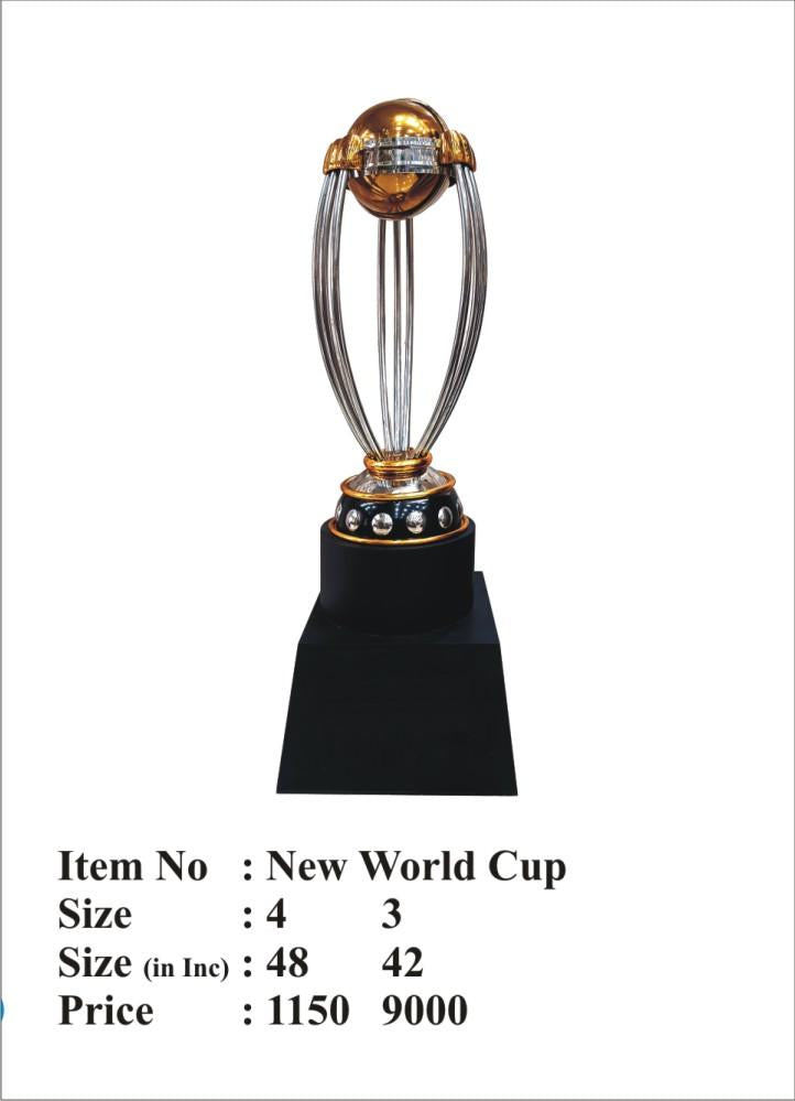 Golden Cricket Cup Trophy - A prestigious award for sports achievements.