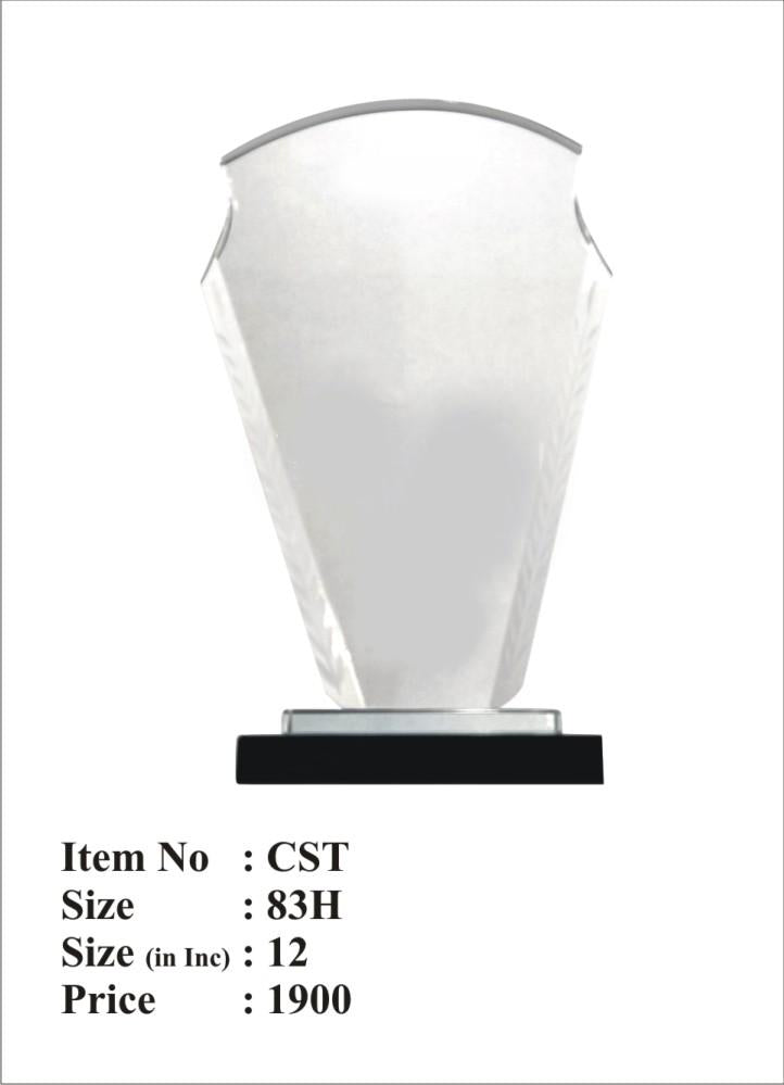 Crystal Trophy Award CST-83H - Symbol of Success