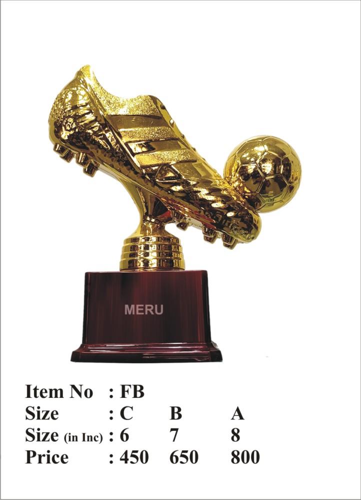 Gold Soccer Trophy FB-1 - Dynamic Sports Award