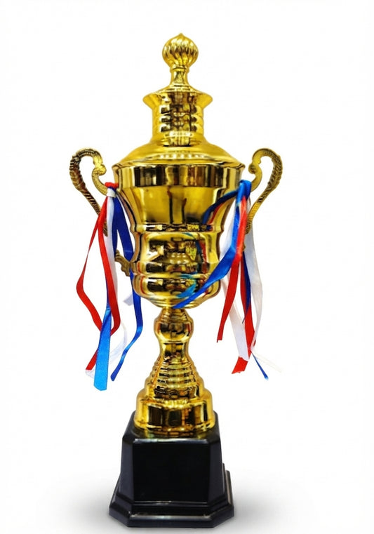 Gold Trophy Cup: Metal Sports Trophies and Awards 1063 - Meru Trophy