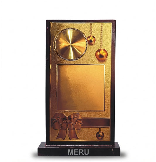 Wooden Recognition Award Trophy - Custom Awards & Trophies 552 - Meru Trophy