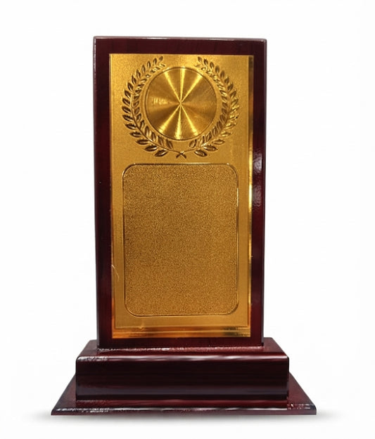 Elegant Wooden Memento Recognition Award - Custom Awards & Trophies 1583 - Meru Trophy