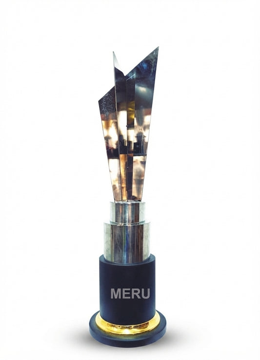 Metal Trophy Award for Recognition T20 - Meru Trophy