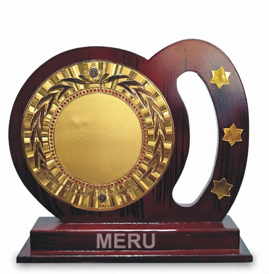 Wooden Award Memento Corporate Trophy wooden award memento 3186 - Meru Trophy