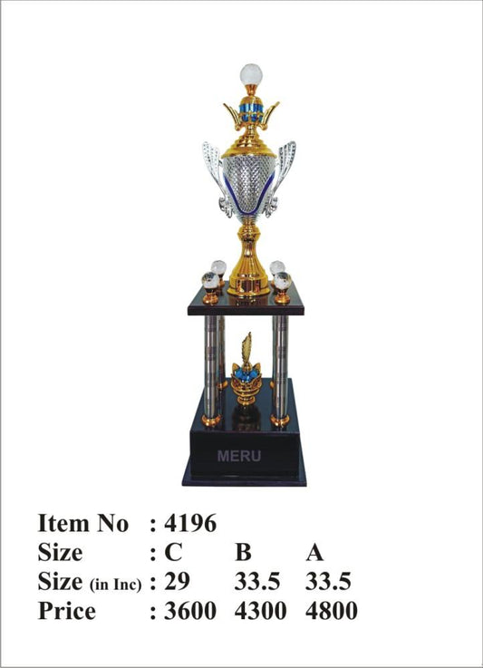Metal Trophy - Custom Award Design
