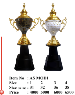 Metal Sports Trophy - Custom Award