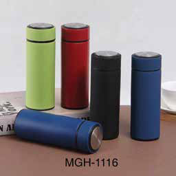 Slim Vacuum Flask with Steel Lid 480 ML corporate gift - Meru Trophy Bangalore