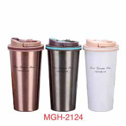 Coffee Mug with Flip Lid 500 ML corporate gift - Meru Trophy Bangalore