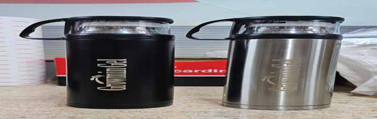 Insulated Travel Mug with Handle 500 ML corporate gift - Meru Trophy Bangalore