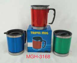 Travel Mug with Handle and Gift Box 400 ML corporate gift - Meru Trophy Bangalore