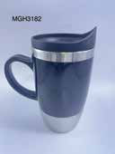 Tall Travel Mug with Steel Rim 500 ML corporate gift - Meru Trophy Bangalore