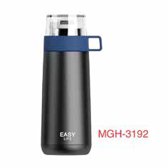 Compact Flask with Cup Handle Lid 500 ML corporate gift - Meru Trophy Bangalore