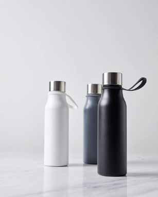 Matte Bottle with Strap Lid 750 ML corporate gift - Meru Trophy Bangalore