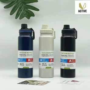 Large Sports Bottle with Sipper Lid 800 ML corporate gift - Meru Trophy Bangalore