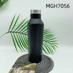 Matte Curved Vacuum Bottle 550 ML corporate gift - Meru Trophy Bangalore