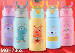 Cartoon Print Kids Bottle with Antler Lid 500 ml corporate gift - Meru Trophy Bangalore