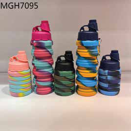 Collapsible Silicone Bottle 500 ml corporate gift - Meru Trophy Bangalore