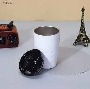 Vacuum Coffee Tumbler with Lid 380 ML corporate gift - Meru Trophy Bangalore
