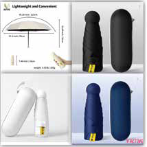Mini Capsule Pocket Umbrella corporate gift - Meru Trophy Bangalore