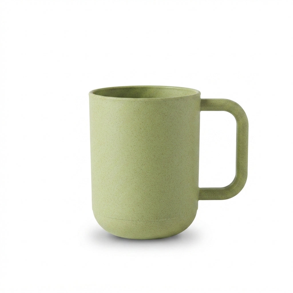 Wheat Straw Mug - Green - Meru Trophy corporate gifting