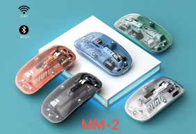 Transparent Wireless Bluetooth Mouse corporate gift - Meru Trophy Bangalore