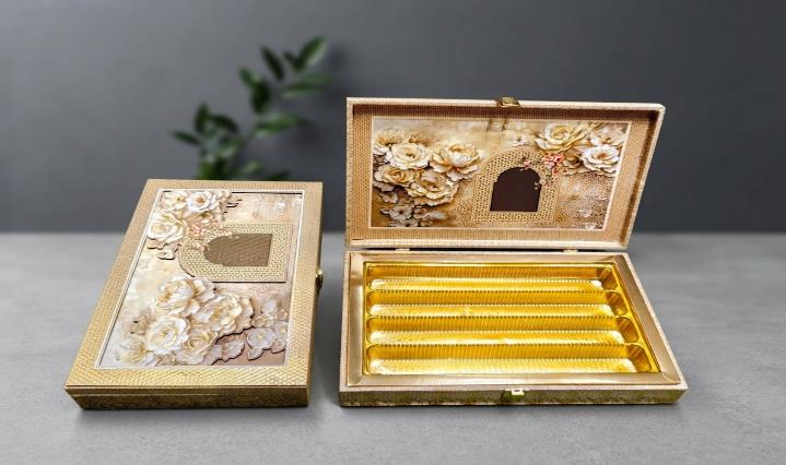 Royal Imperial Jar Series Dry Fruit Gift Box (1KG JUMBO MDF)