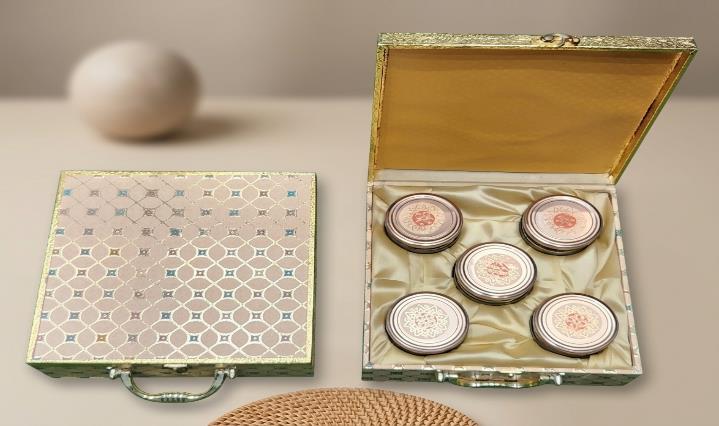 Royal Imperial Jar Series 5-Jar Dry Fruit Gift Box (2514)