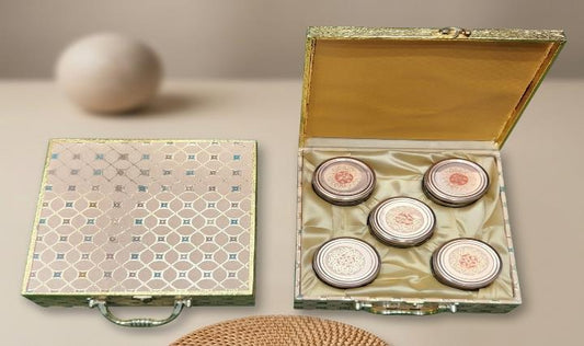 Royal Imperial Jar Series 5-Jar Dry Fruit Gift Box (2514)