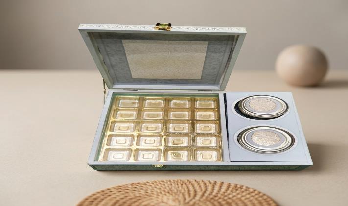 Royal Imperial Jar Series (Tray) 2JARSx200GM Dry Fruit Gift Box (KS 2022-90)