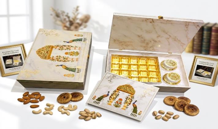 Awesome Series Jar Boxes 2-Jar Dry Fruit Gift Box (FB 20)