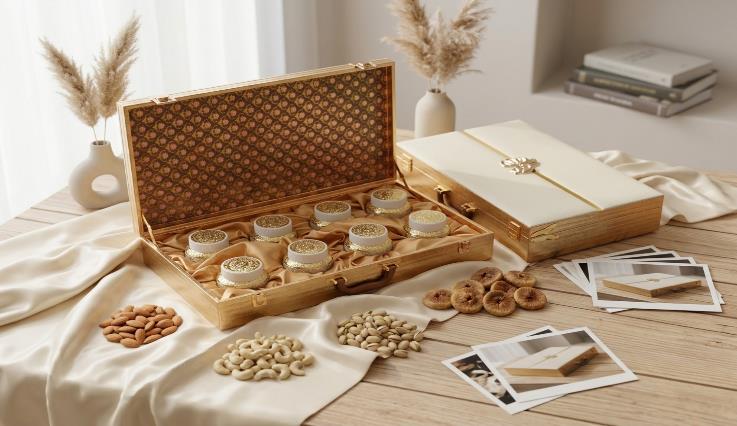 Awesome Series Jar Boxes 8-Jar Dry Fruit Gift Box (2050 BIG-B)
