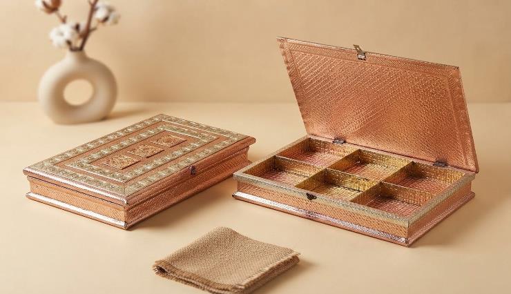 Rajputana Style Boxes 10x15 Festive Gift Box (METAL G-03)