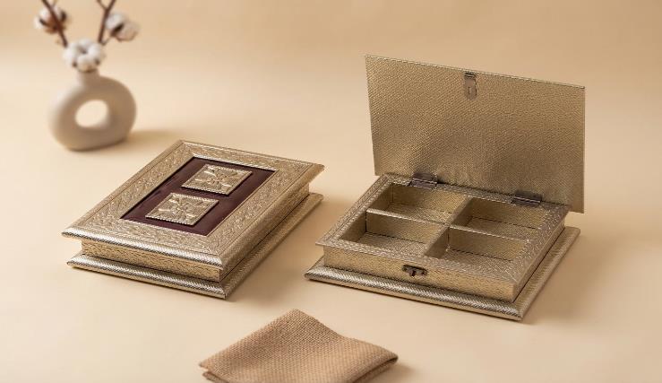 Rajputana Style Boxes 8x12 Festive Gift Box (METAL G7)