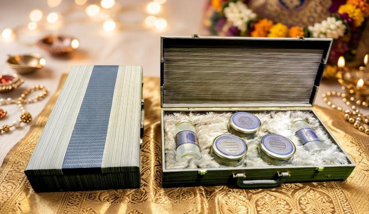 Awesome Series Jar Boxes 5-Jar Dry Fruit Gift Box (FB 23 SUITCASE)