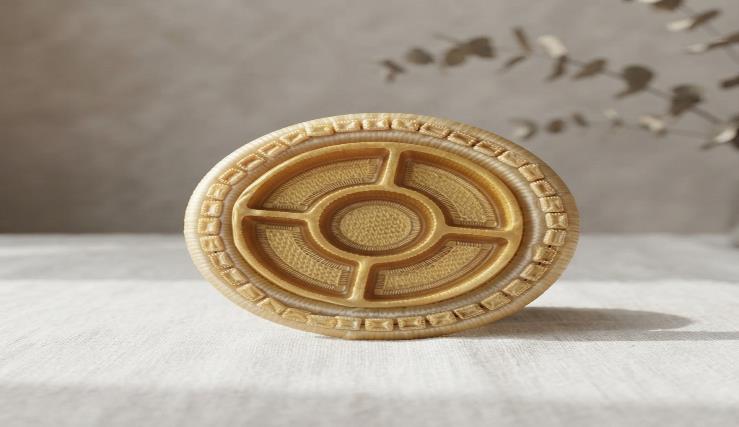 Hamper Tray 12 INCH Gift Tray (ROUND PIPE)