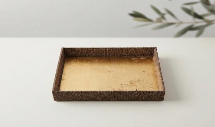 Hamper Tray 12x12 Gift Tray (JUTE BASKET)